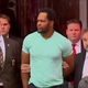 Erskin Felix being led away by authorities after his arrest
CBS News screenshot